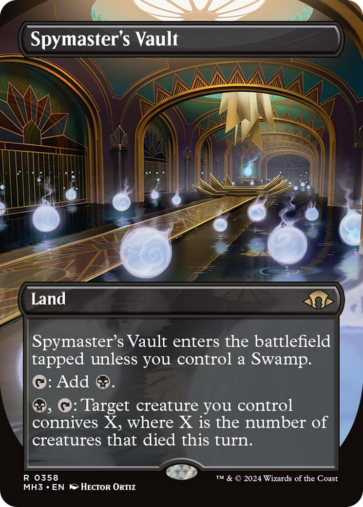 Spymaster's Vault (Borderless) [Modern Horizons 3] | Black Swamp Games