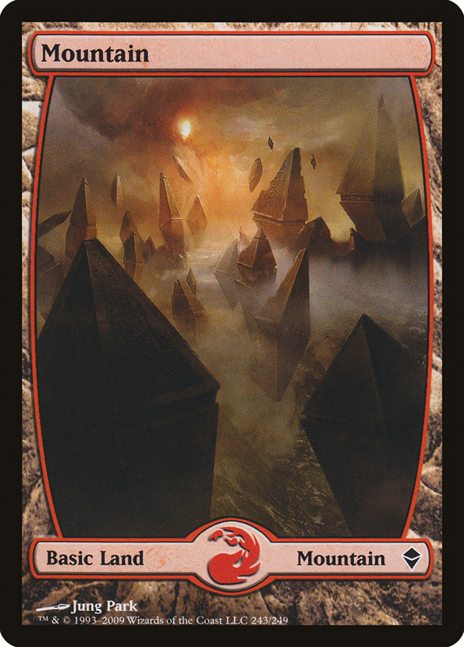 Mountain (243) [Zendikar] | Black Swamp Games