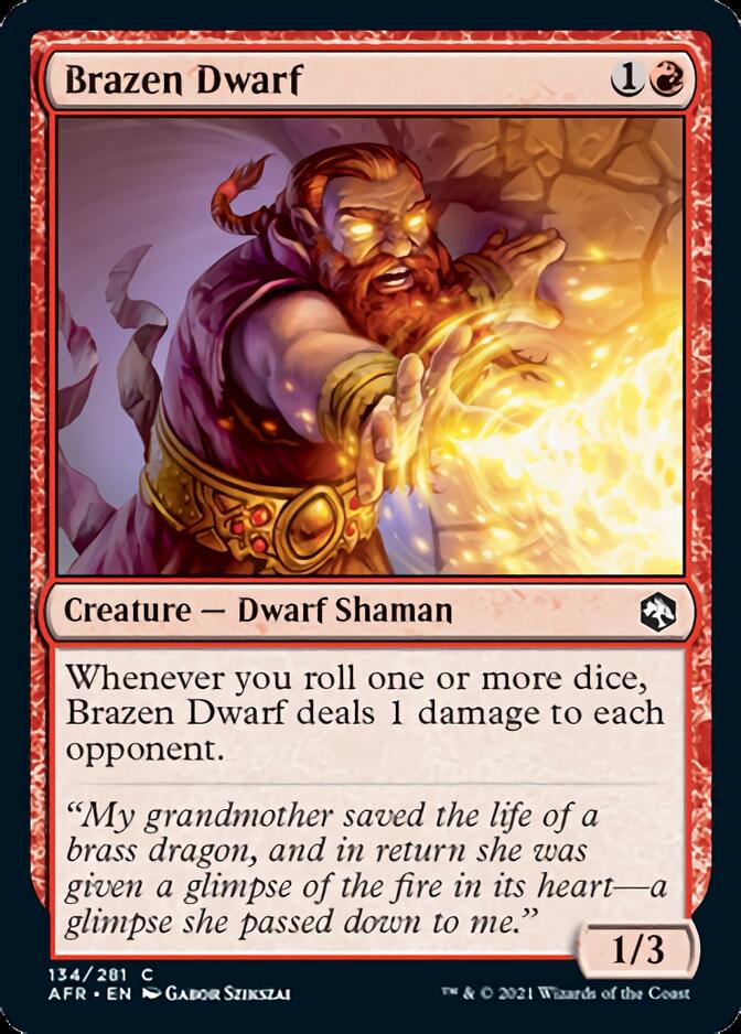 Brazen Dwarf [Dungeons & Dragons: Adventures in the Forgotten Realms] | Black Swamp Games