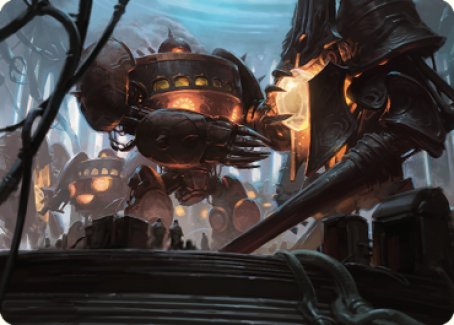 Autonomous Assembler Art Card [The Brothers' War Art Series] | Black Swamp Games