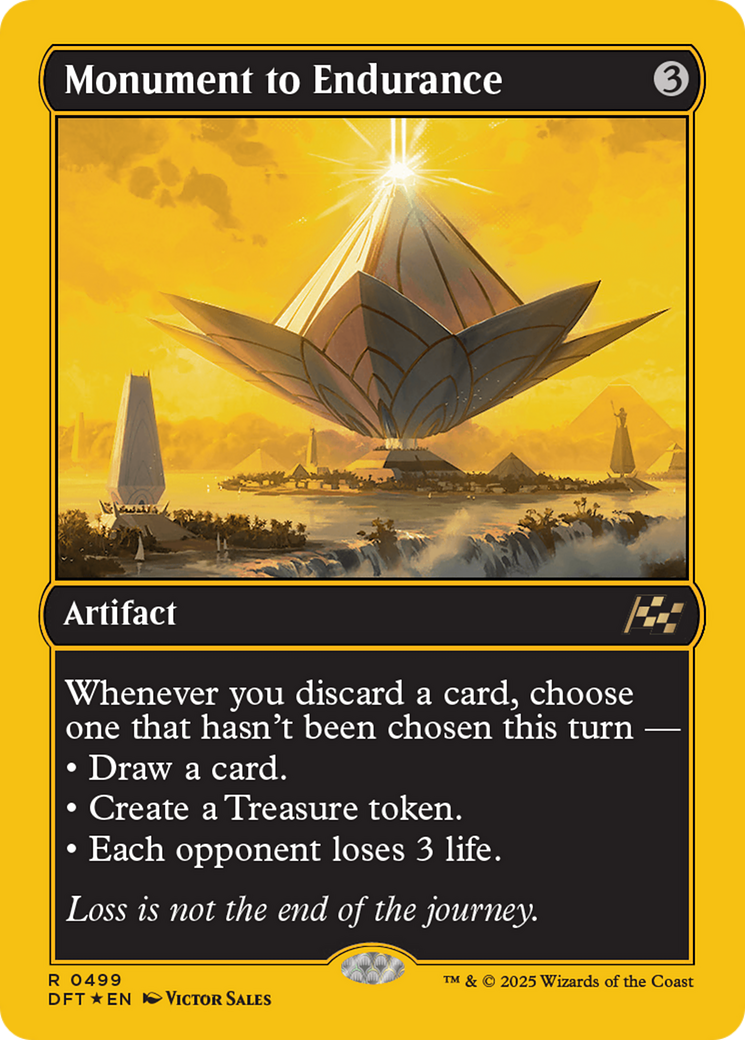 Monument to Endurance (First-Place Foil) [Aetherdrift] | Black Swamp Games