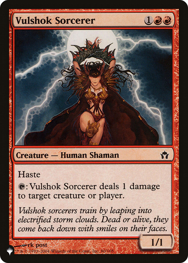 Vulshok Sorcerer [The List] | Black Swamp Games