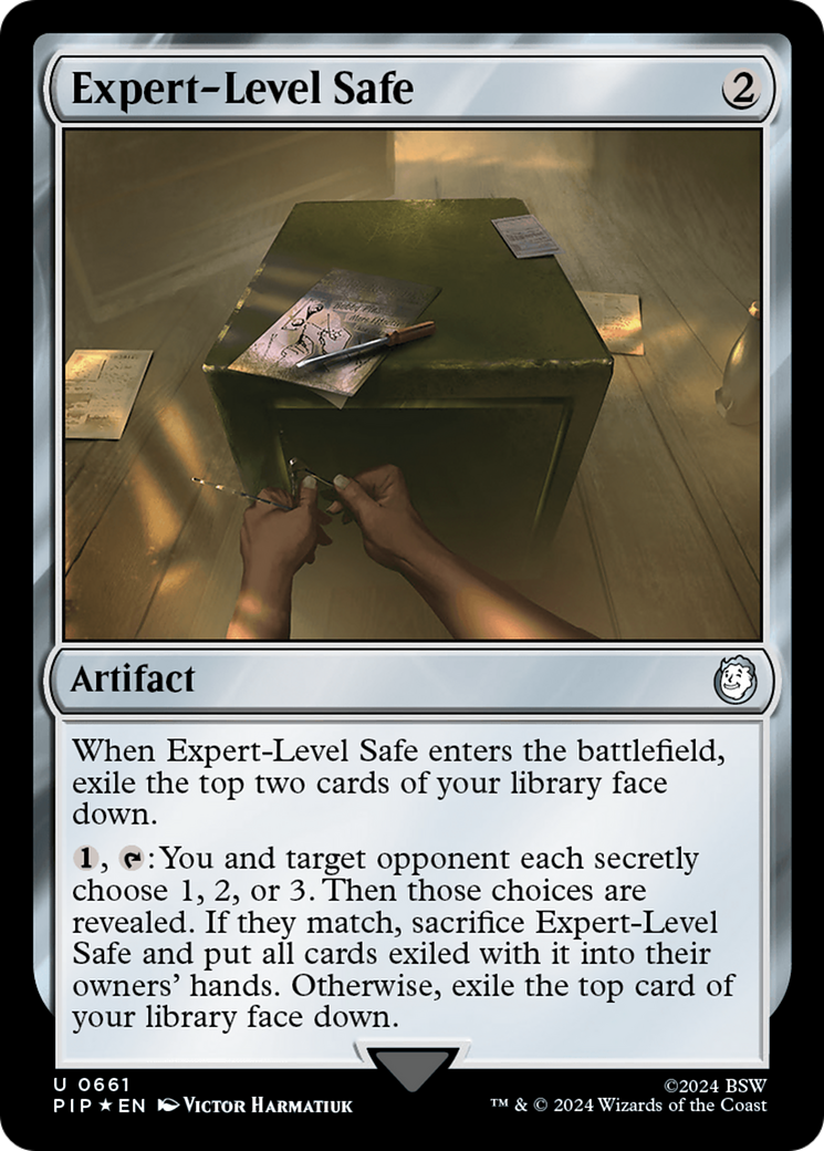 Expert-Level Safe (Surge Foil) [Fallout] | Black Swamp Games