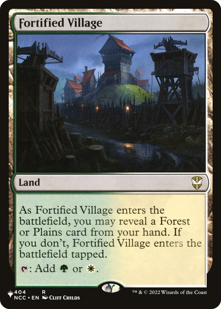 Fortified Village [The List] | Black Swamp Games