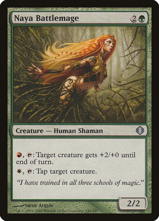 Naya Battlemage [Shards of Alara] | Black Swamp Games