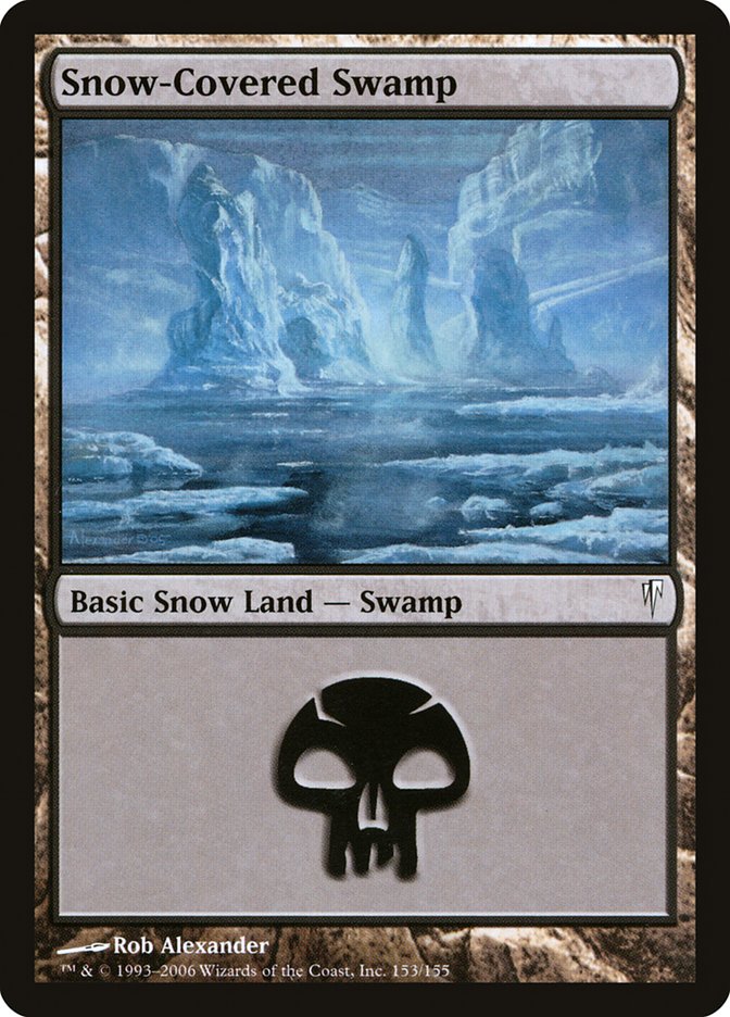 Snow-Covered Swamp [Coldsnap] | Black Swamp Games