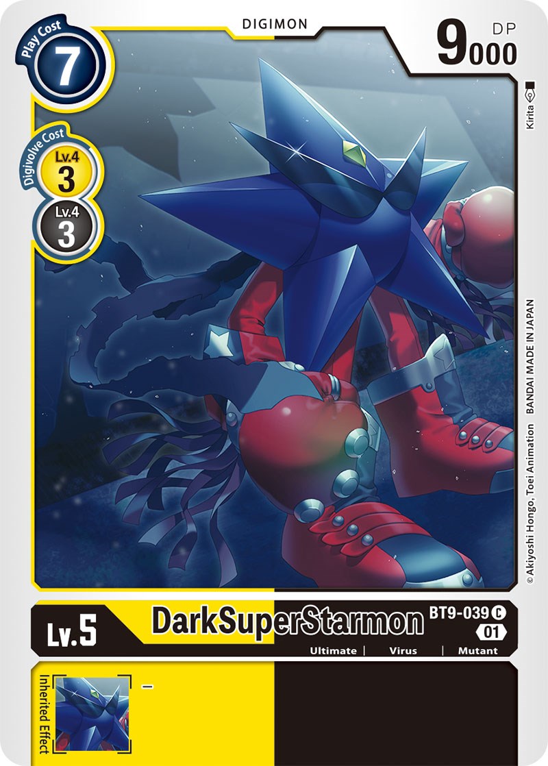 DarkSuperStarmon [BT9-039] [X Record] | Black Swamp Games