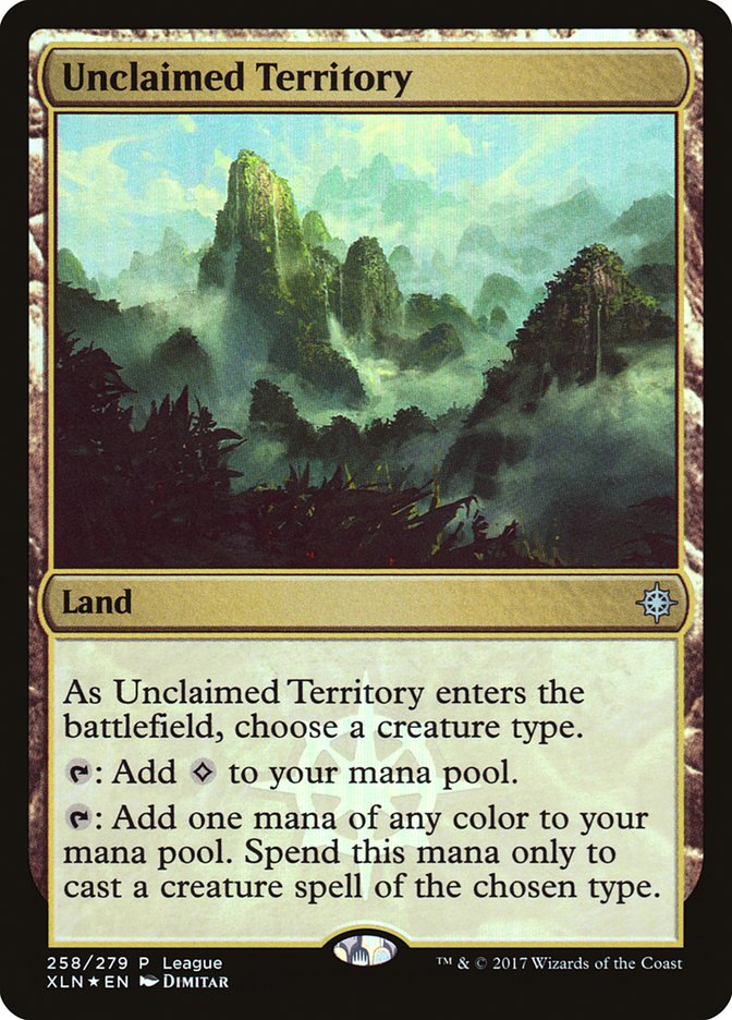 Unclaimed Territory (League) [Ixalan Promos] | Black Swamp Games