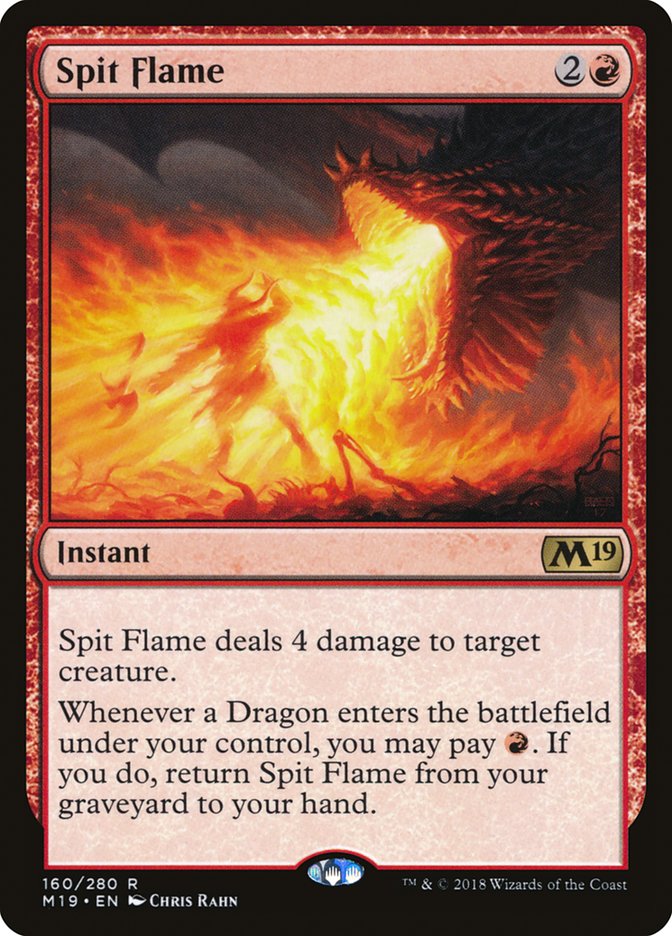Spit Flame [Core Set 2019] | Black Swamp Games
