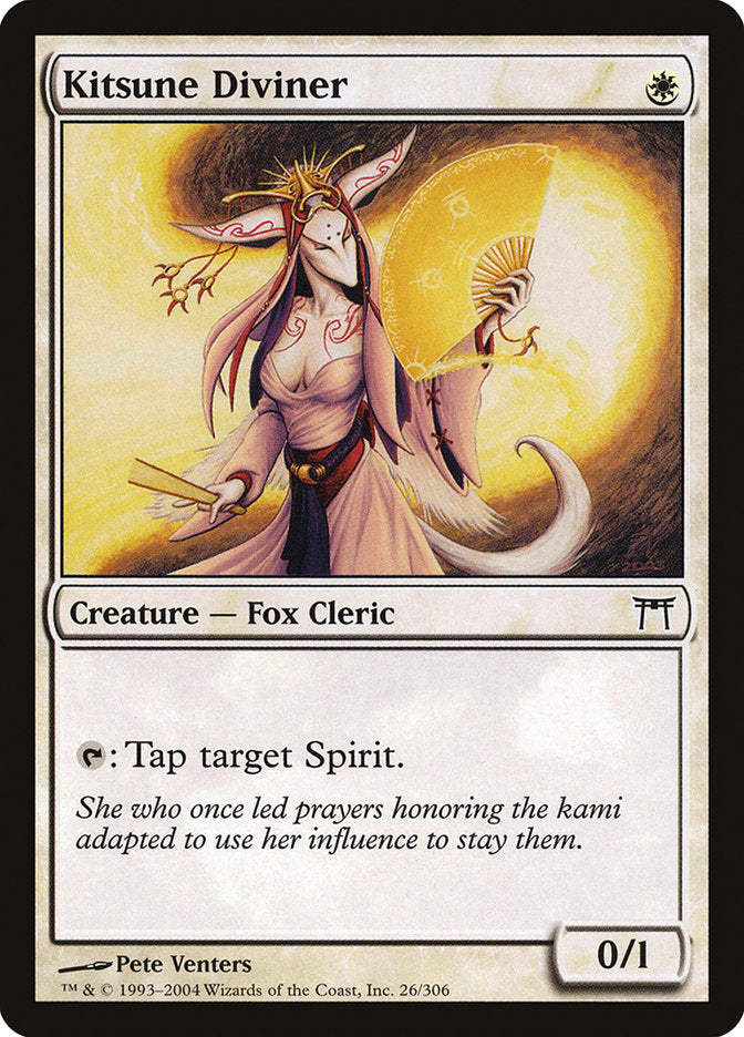Kitsune Diviner [Champions of Kamigawa] | Black Swamp Games