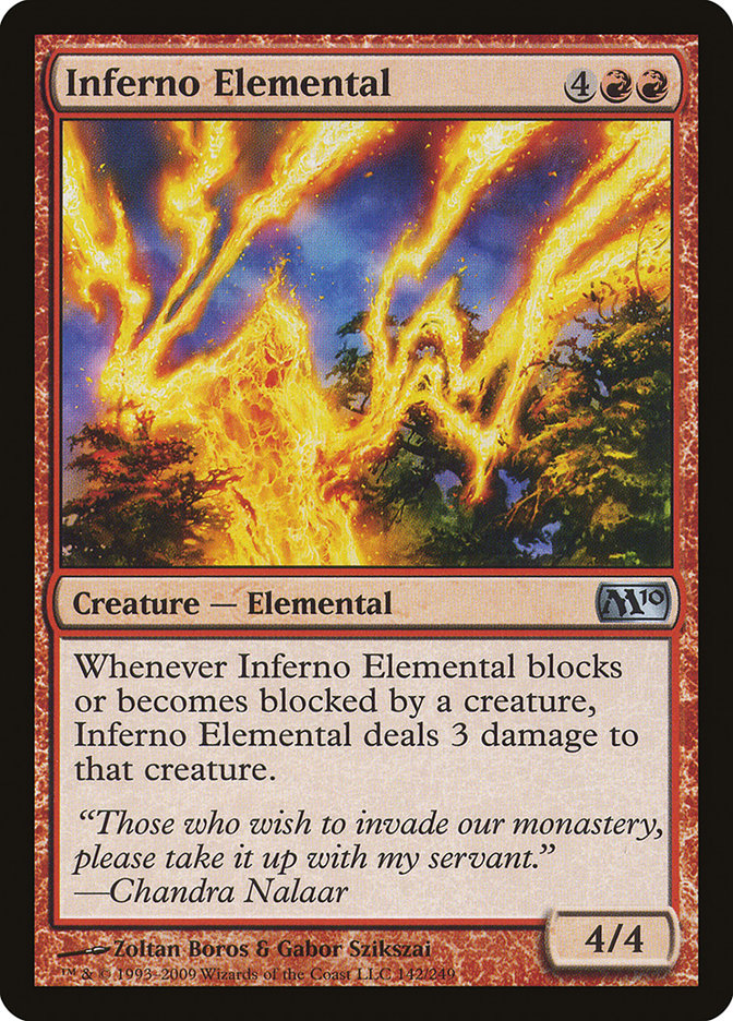 Inferno Elemental [Magic 2010] | Black Swamp Games