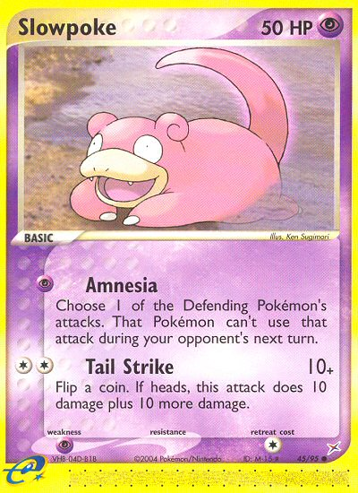 Slowpoke (45/95) [EX: Team Magma vs Team Aqua] | Black Swamp Games
