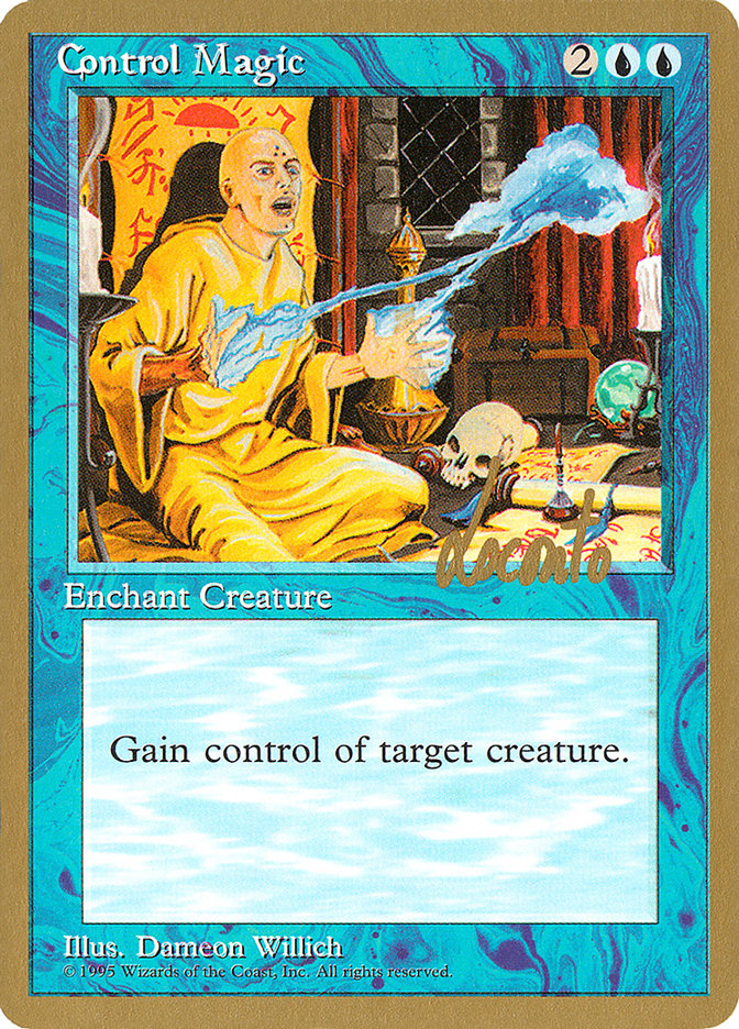 Control Magic (Michael Loconto) [Pro Tour Collector Set] | Black Swamp Games