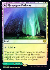 Hengegate Pathway // Mistgate Pathway [Kaldheim Prerelease Promos] | Black Swamp Games