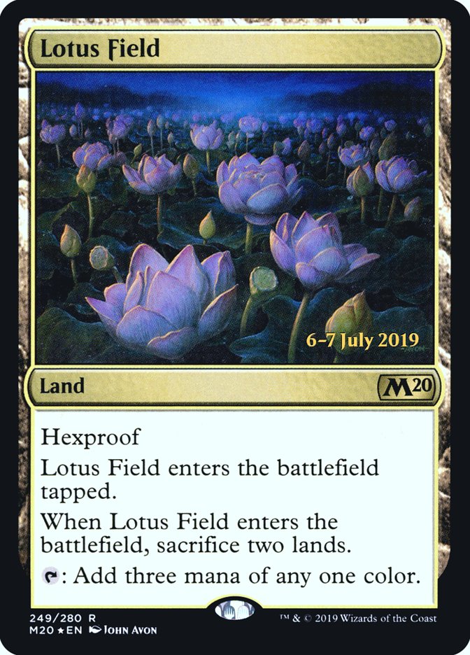 Lotus Field [Core Set 2020 Prerelease Promos] | Black Swamp Games