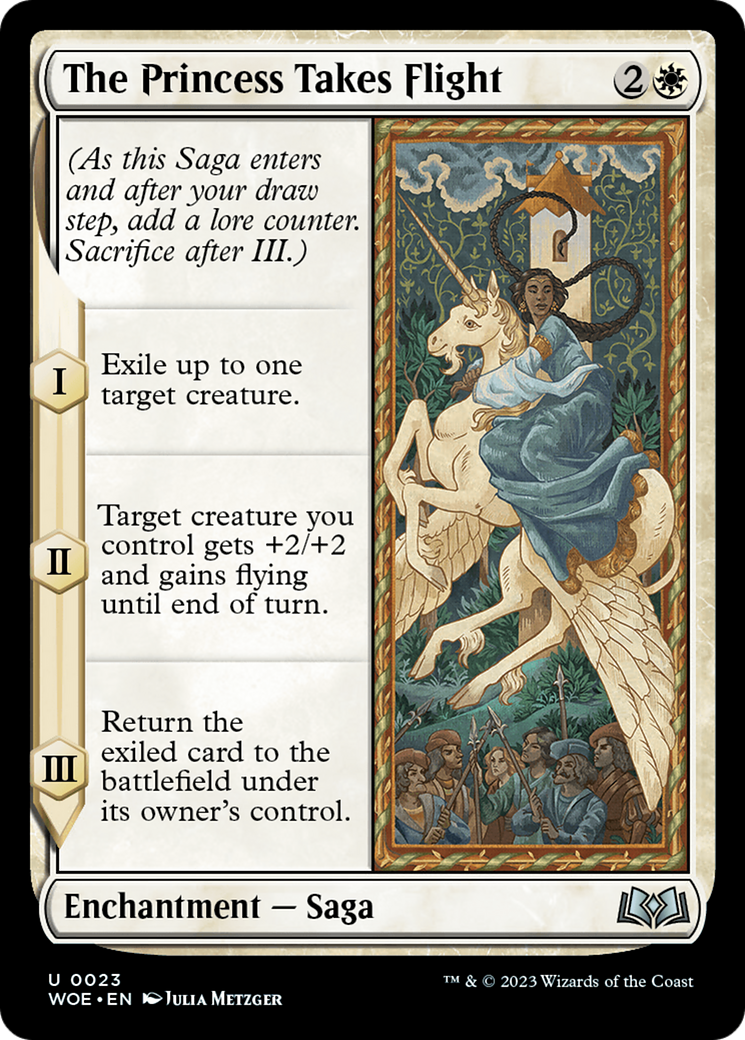 The Princess Takes Flight [Wilds of Eldraine] | Black Swamp Games