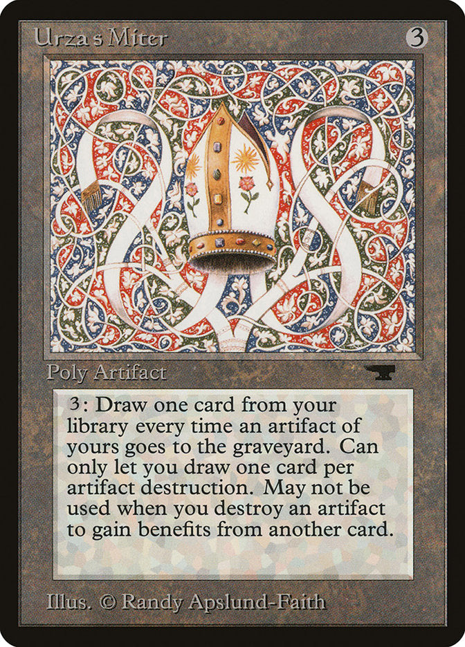 Urza's Miter [Antiquities] | Black Swamp Games