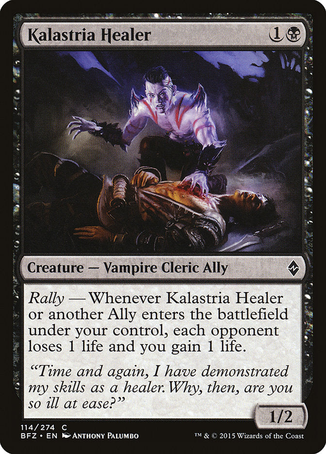 Kalastria Healer [Battle for Zendikar] | Black Swamp Games