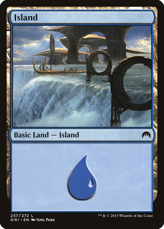 Island (257) [Magic Origins] | Black Swamp Games