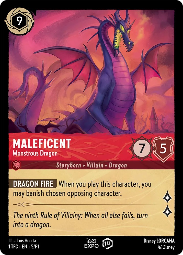 Maleficent (5) [D23 Promos] | Black Swamp Games
