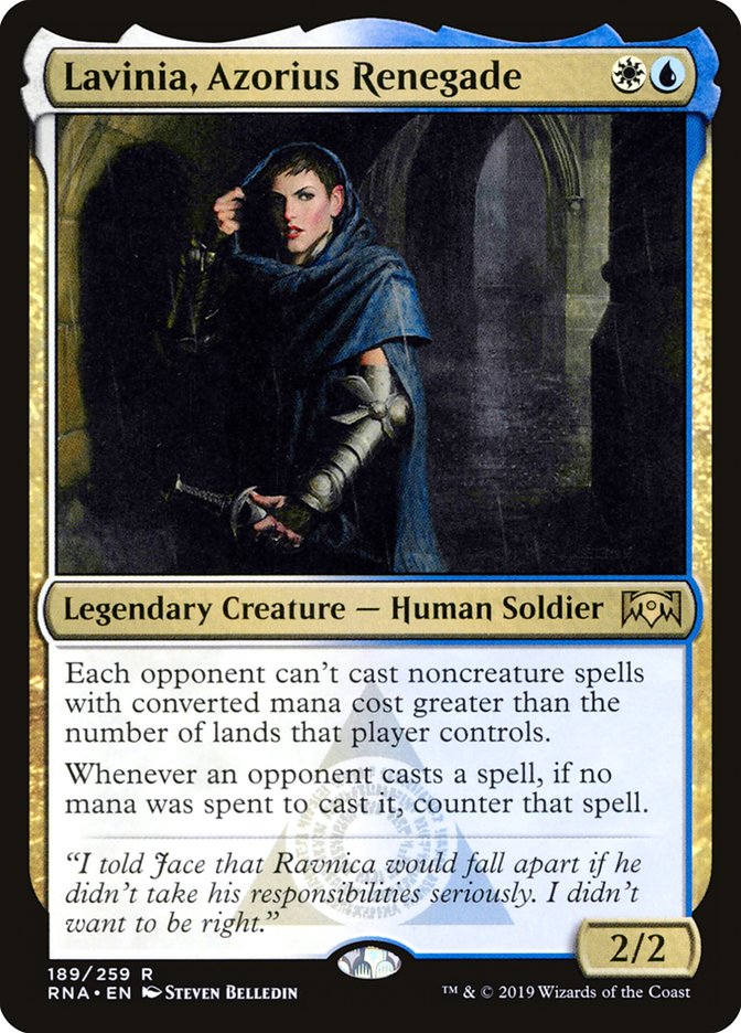 Lavinia, Azorius Renegade [Ravnica Allegiance] | Black Swamp Games