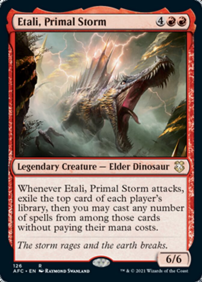 Etali, Primal Storm [Dungeons & Dragons: Adventures in the Forgotten Realms Commander] | Black Swamp Games