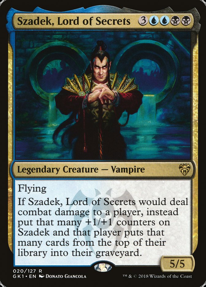 Szadek, Lord of Secrets [Guilds of Ravnica Guild Kit] | Black Swamp Games