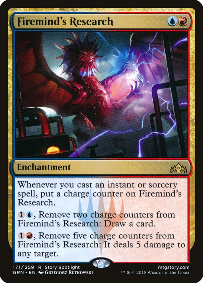 Firemind's Research [Guilds of Ravnica] | Black Swamp Games
