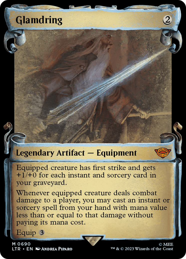 Glamdring [The Lord of the Rings: Tales of Middle-Earth Showcase Scrolls] | Black Swamp Games