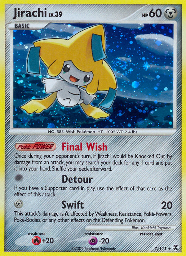 Jirachi (7/111) [Platinum: Rising Rivals] | Black Swamp Games