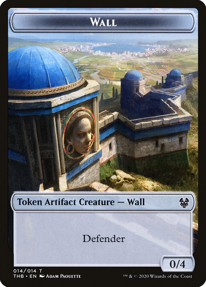 Wall Token [Theros Beyond Death Tokens] | Black Swamp Games