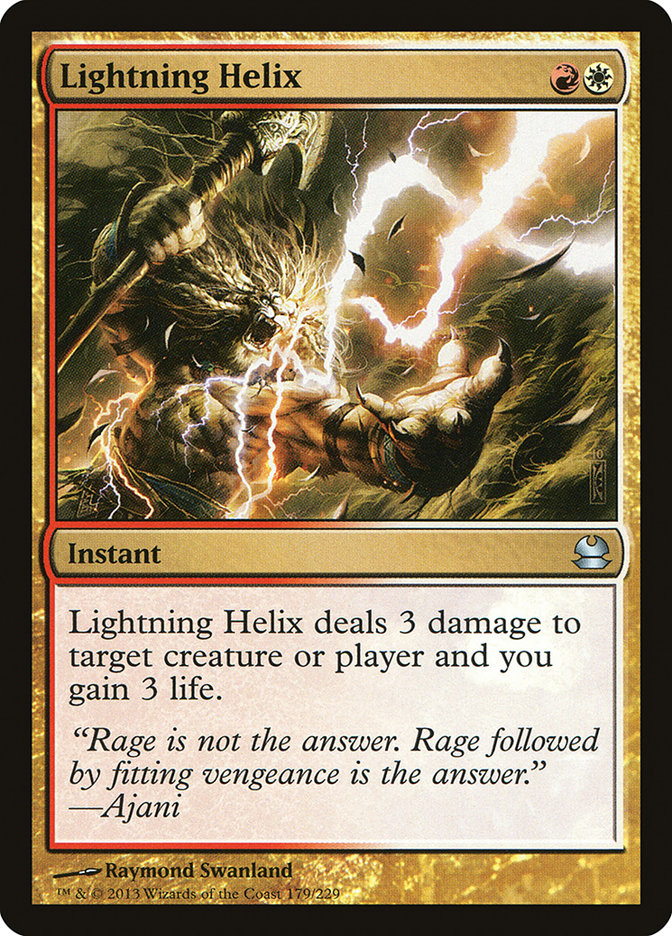 Lightning Helix [Modern Masters] | Black Swamp Games