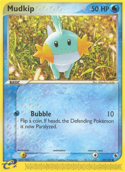 Mudkip (59/109) [EX: Ruby & Sapphire] | Black Swamp Games