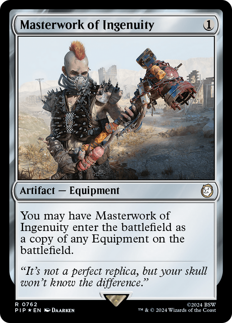Masterwork of Ingenuity (Surge Foil) [Fallout] | Black Swamp Games