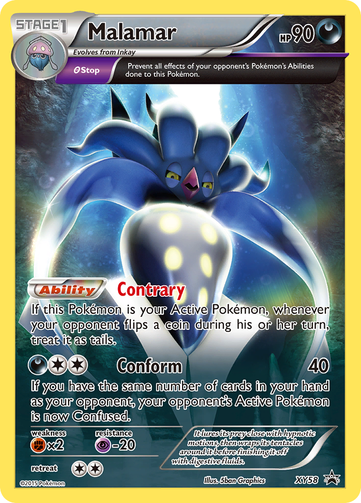 Malamar (XY58) [XY: Black Star Promos] | Black Swamp Games