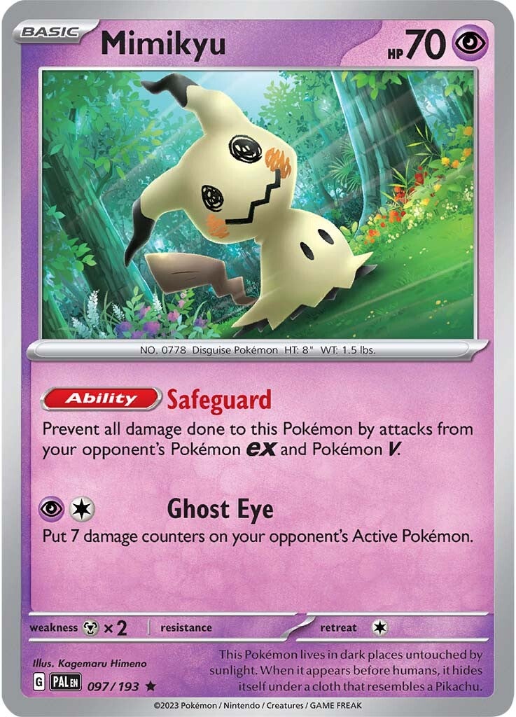 Mimikyu (097/193) [Scarlet & Violet: Paldea Evolved] | Black Swamp Games