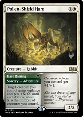 Pollen-Shield Hare // Hare Raising (Promo Pack) [Wilds of Eldraine Promos] | Black Swamp Games