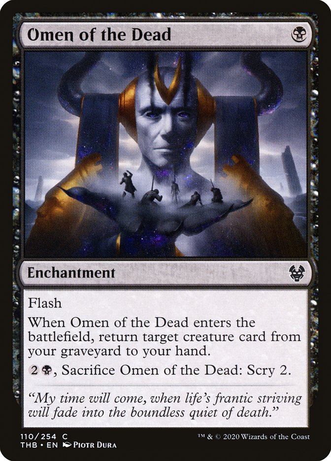Omen of the Dead [Theros Beyond Death] | Black Swamp Games