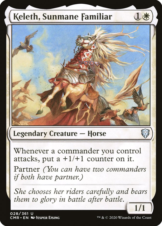 Keleth, Sunmane Familiar [Commander Legends] | Black Swamp Games
