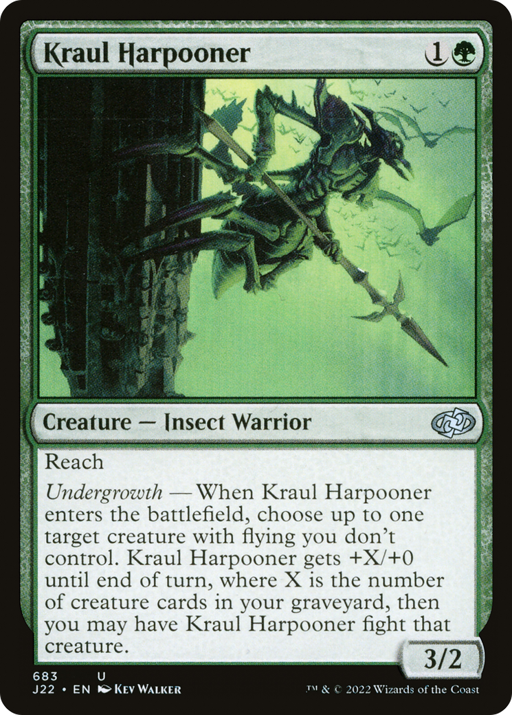 Kraul Harpooner [Jumpstart 2022] | Black Swamp Games