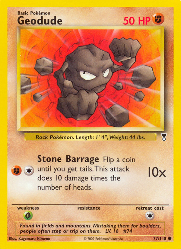 Geodude (77/110) [Legendary Collection] | Black Swamp Games