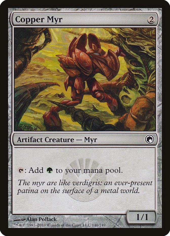 Copper Myr [Scars of Mirrodin] | Black Swamp Games
