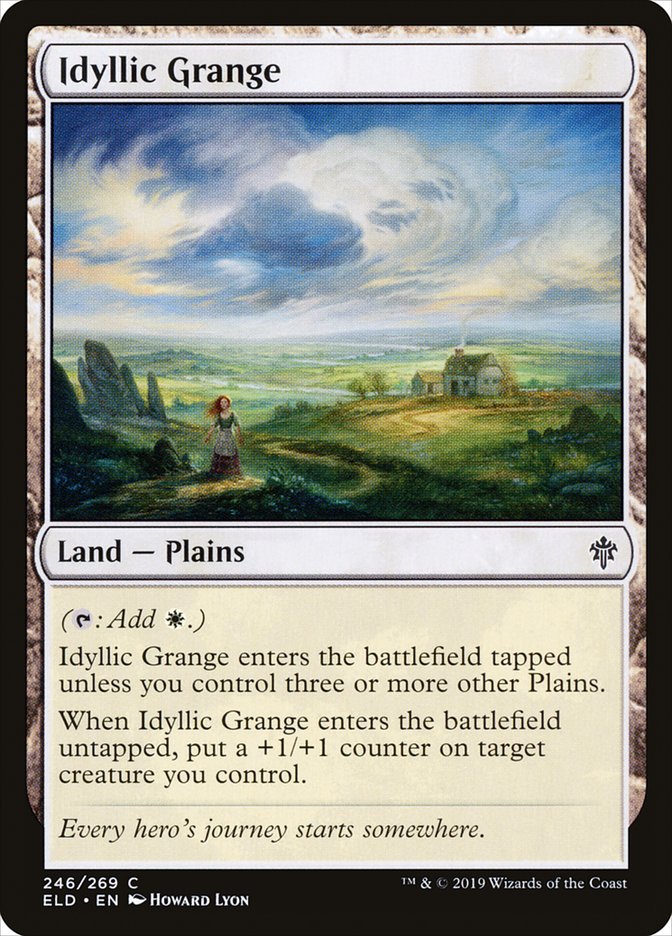 Idyllic Grange [Throne of Eldraine] | Black Swamp Games
