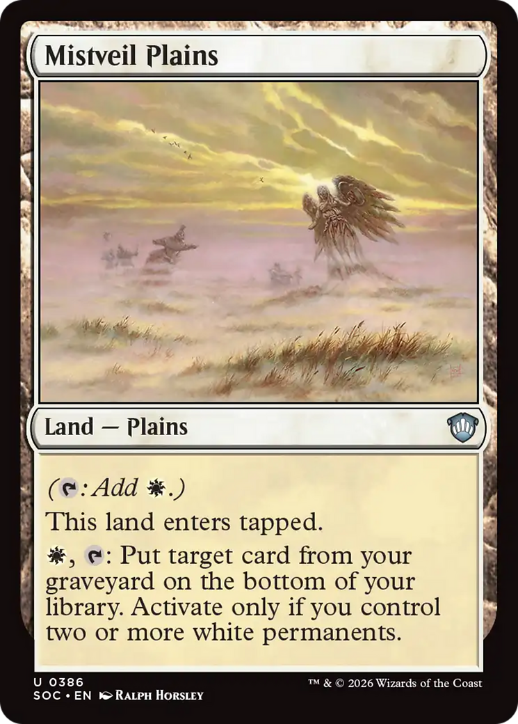 Mistveil Plains [Secrets of Strixhaven Commander] | Black Swamp Games