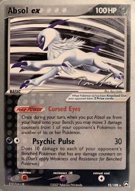 Absol ex (92/108) (Legendary Ascent - Tom Roos) [World Championships 2007] | Black Swamp Games