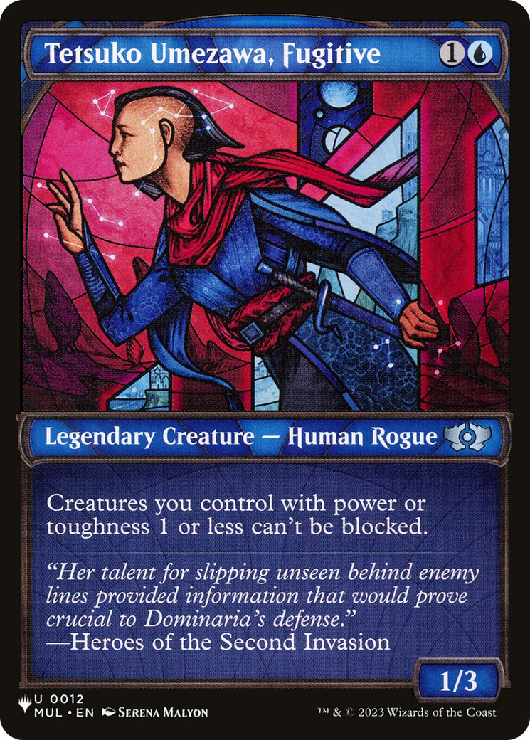 Tetsuko Umezawa, Fugitive (MUL) [The List] | Black Swamp Games
