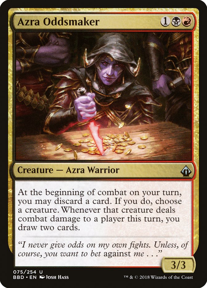 Azra Oddsmaker [Battlebond] | Black Swamp Games