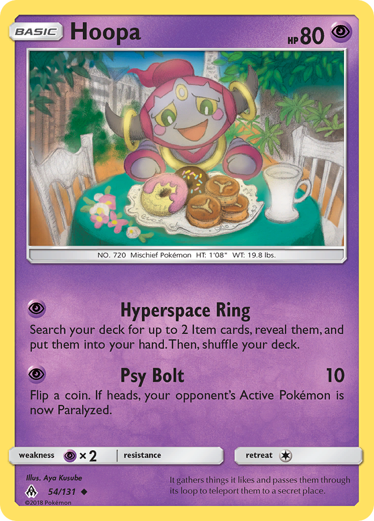 Hoopa (54/131) [Sun & Moon: Forbidden Light] | Black Swamp Games