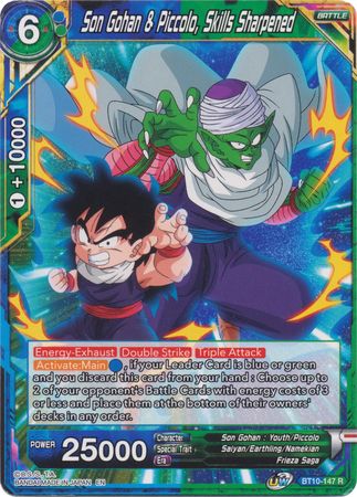 Son Gohan & Piccolo, Skills Sharpened (BT10-147) [Rise of the Unison Warrior 2nd Edition] | Black Swamp Games