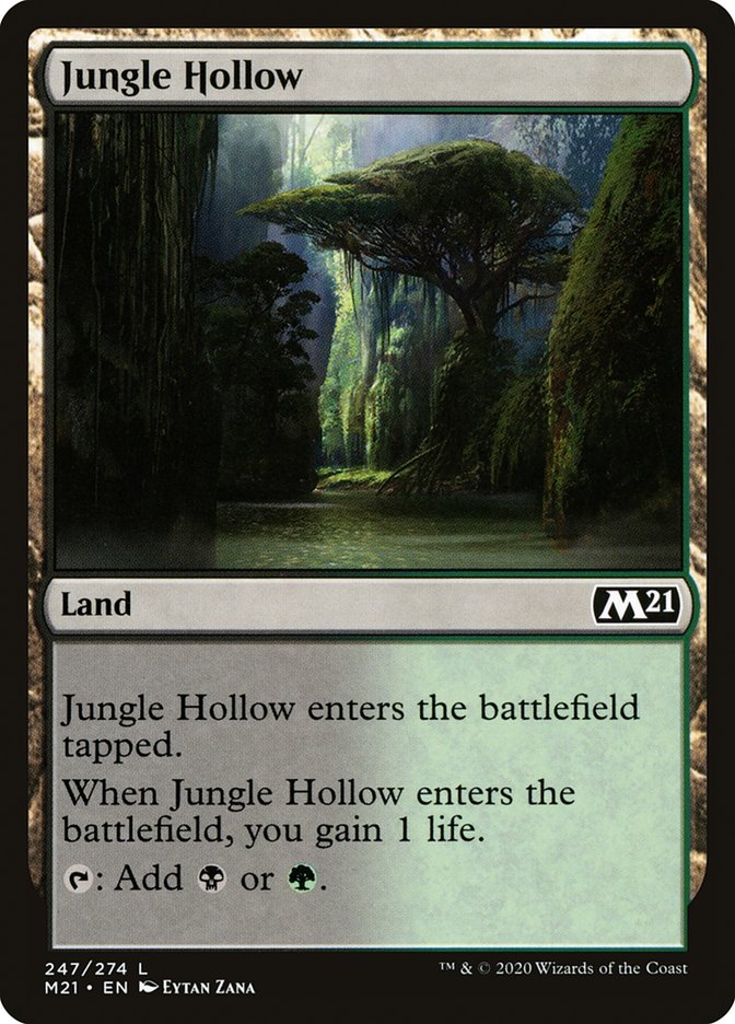 Jungle Hollow [Core Set 2021] | Black Swamp Games